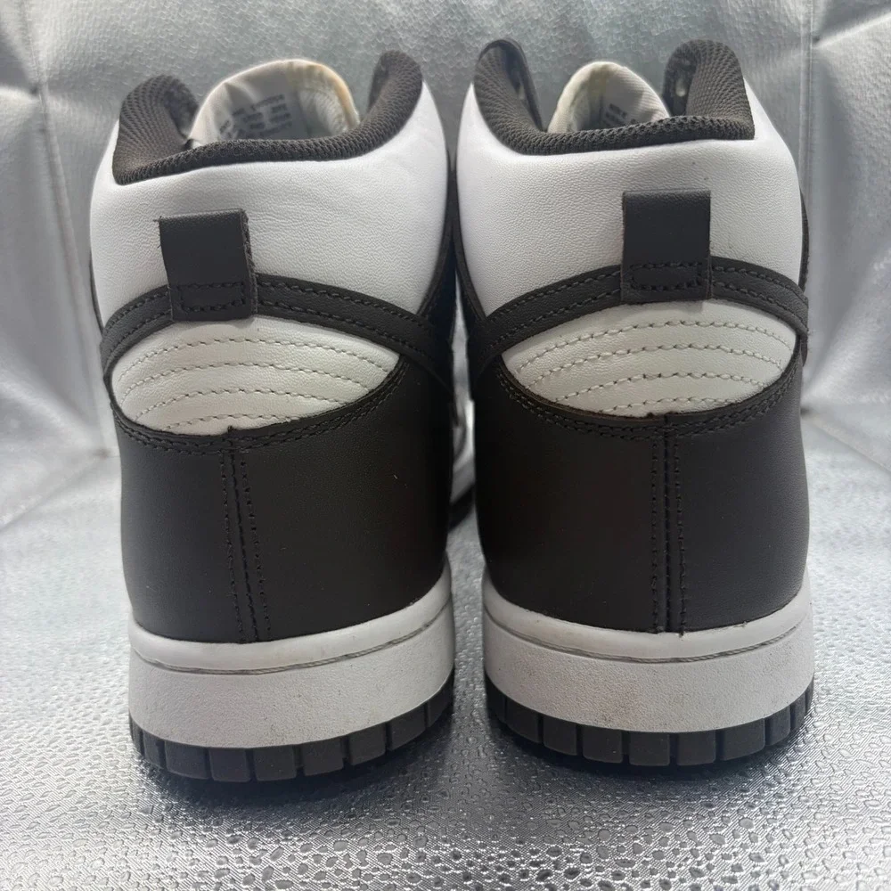 Size 11 Nike Dunk High Black White Mens Lace-Up Athletic DV0829-100 Shoes